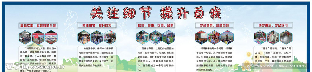 关注细节 提升自我