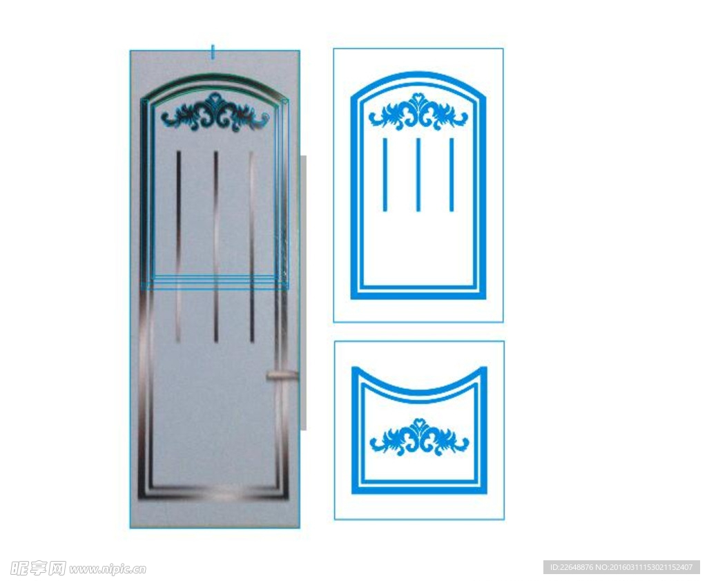 镜花 推拉门 平开门 吊趟门