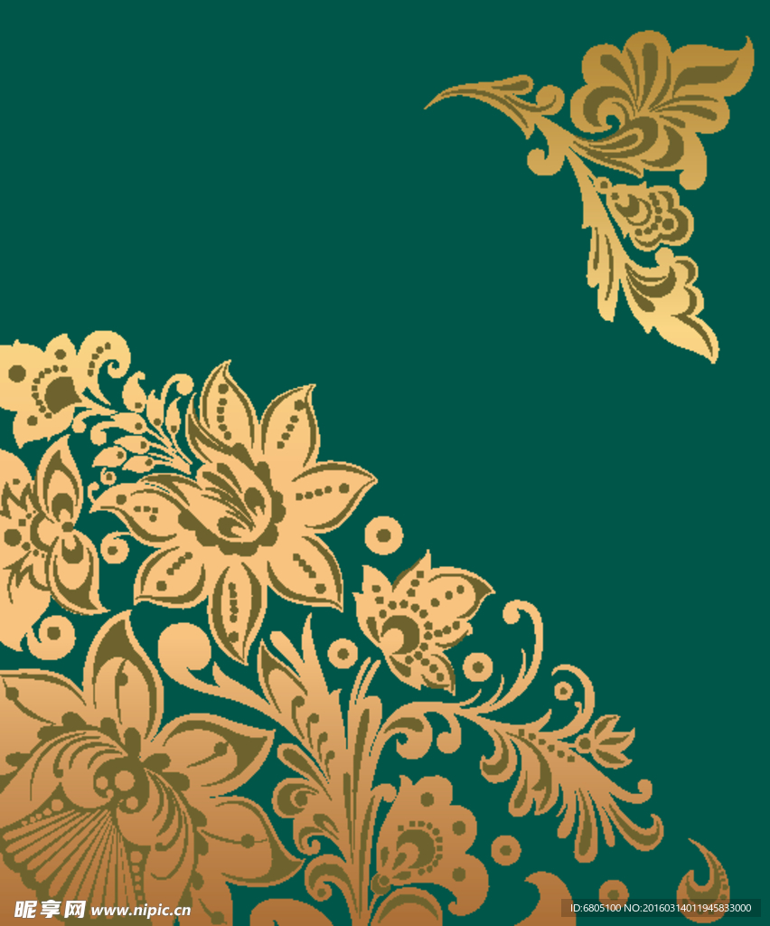 艺术蝴蝶花纹背景