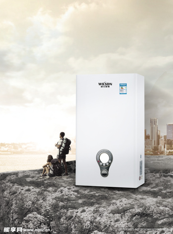 壁挂炉海报设计