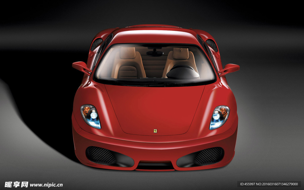 红色法拉利跑车壁纸