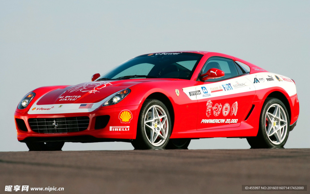 红色法拉利跑车壁纸