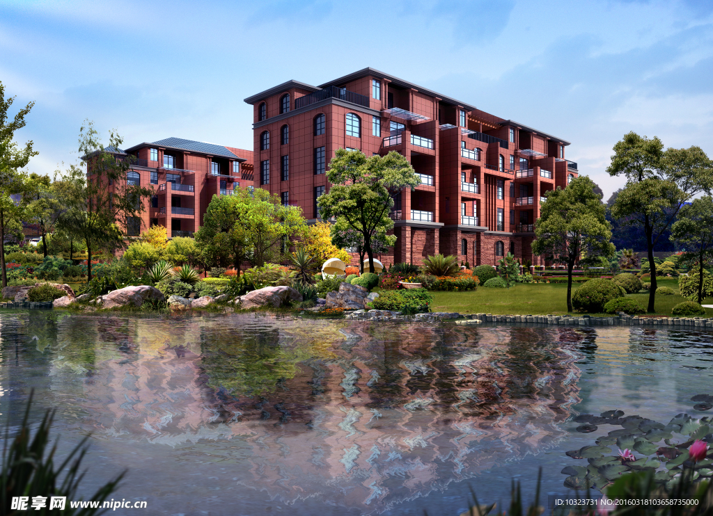 别墅  地产效果图