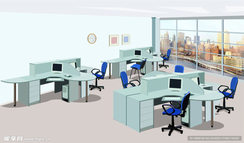 公司室内设计flash动画