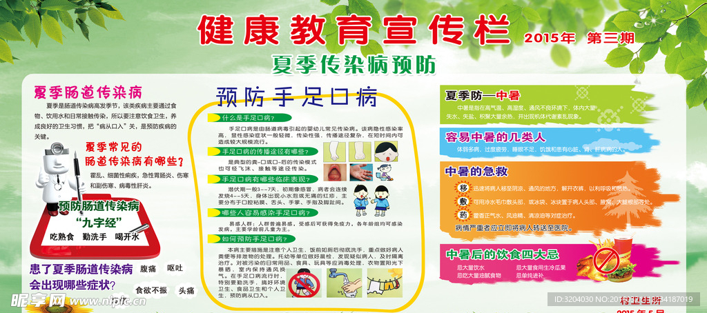 健康教育宣传栏