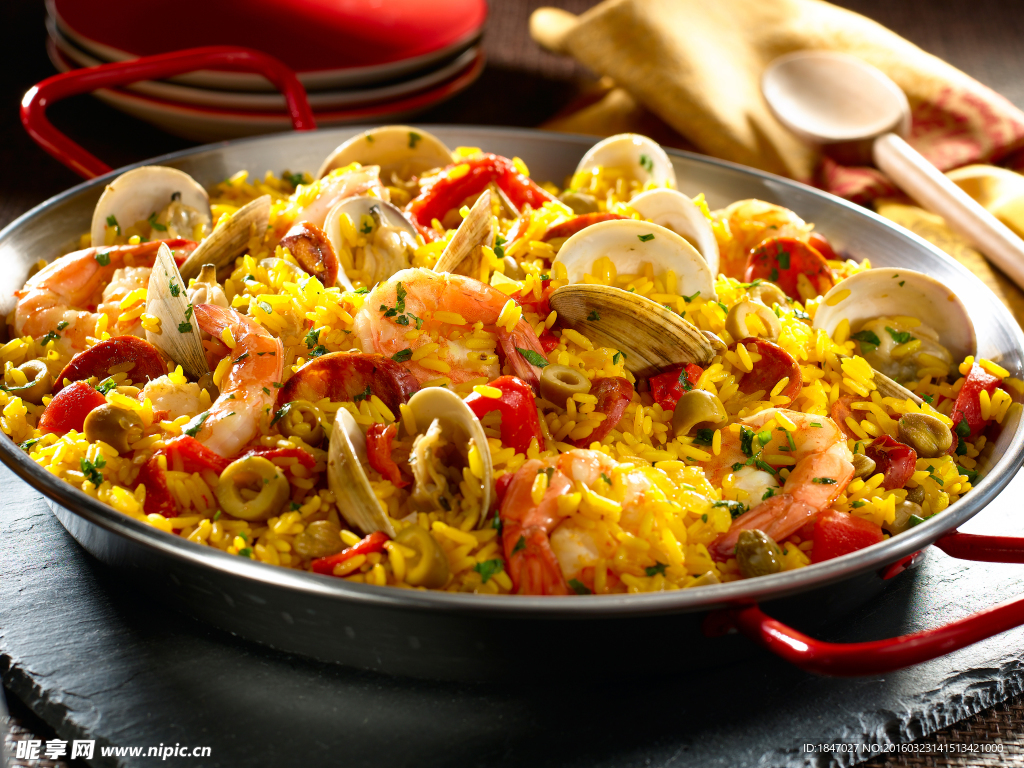 西班牙海鲜饭