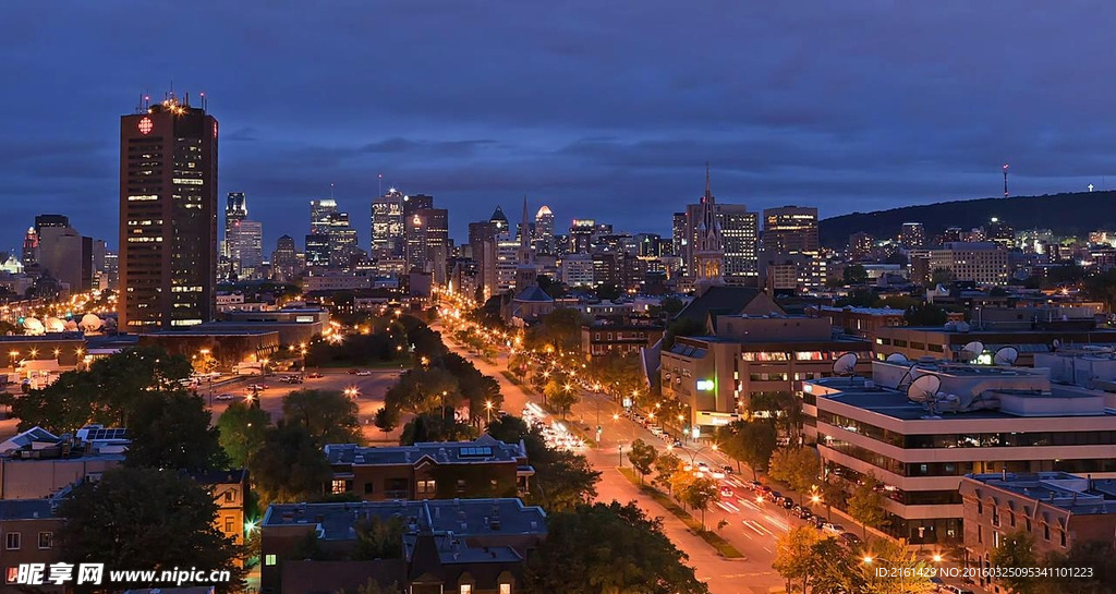 唯美素材 城市美景