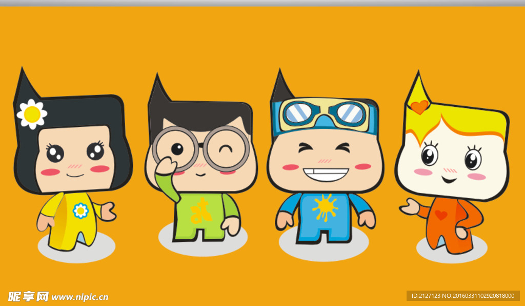 洛卡王国 卡通 人物