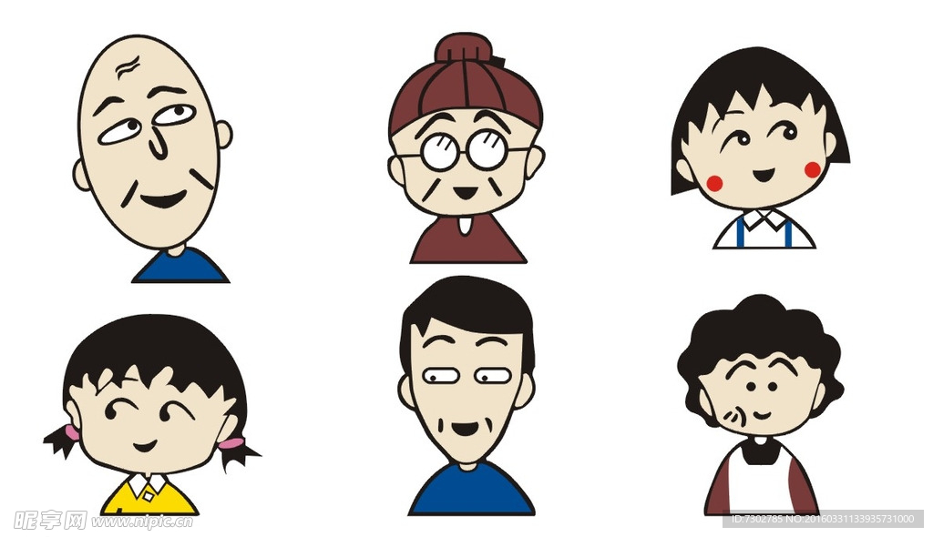 车贴樱桃小丸子