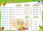 夏天饮料菜单