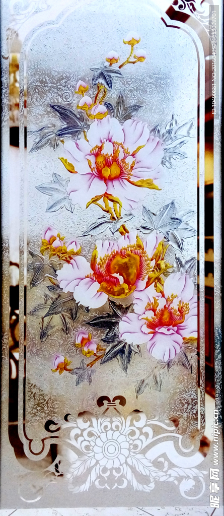 艺术玻璃 隔断 背景墙