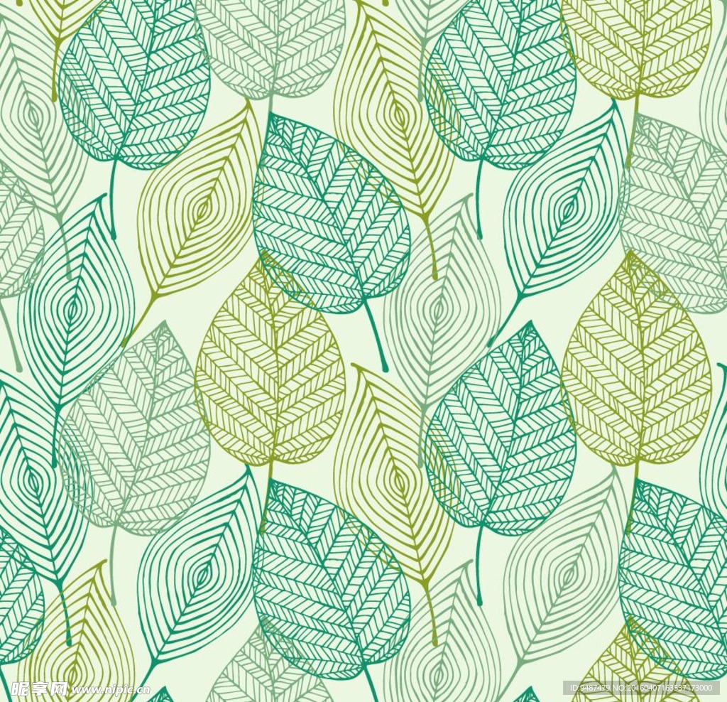 树叶背景 树叶 彩色树叶