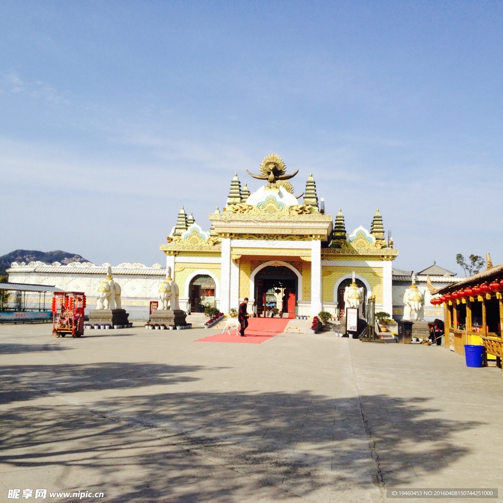 象山影视城内景