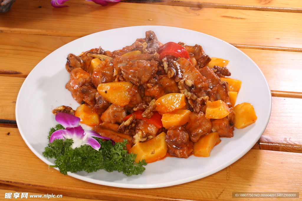 仙果核桃蜜蒜骨