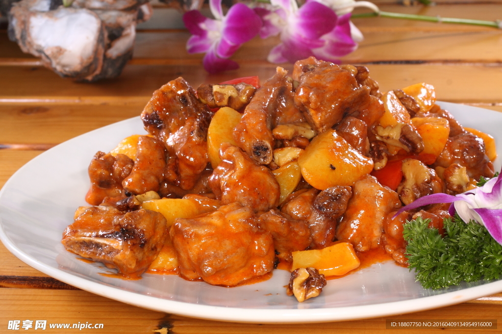 仙果核桃蜜蒜骨