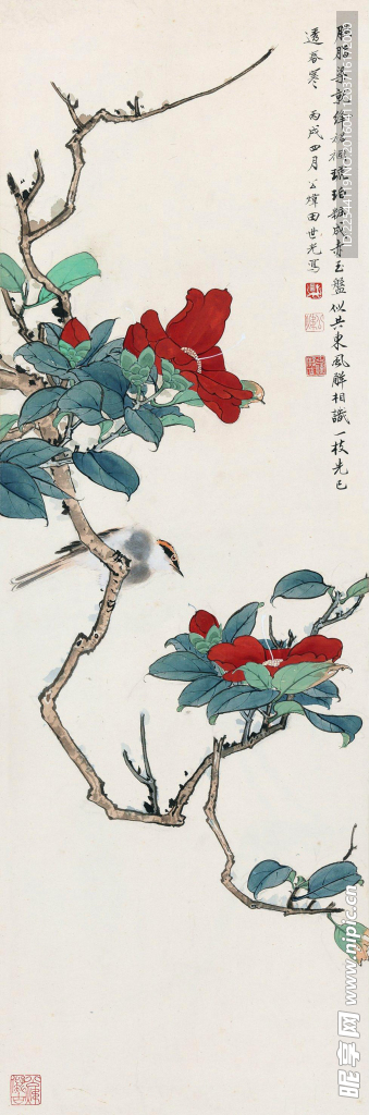 国画 花鸟 装饰画  无框画