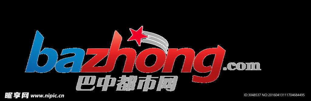 巴中都市网  域名LOGO