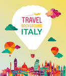 扁平化卡通城市