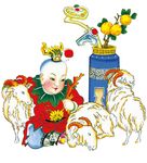 杨柳青年画 含路径