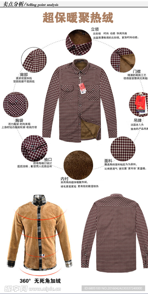 淘宝衣服展示描述素材