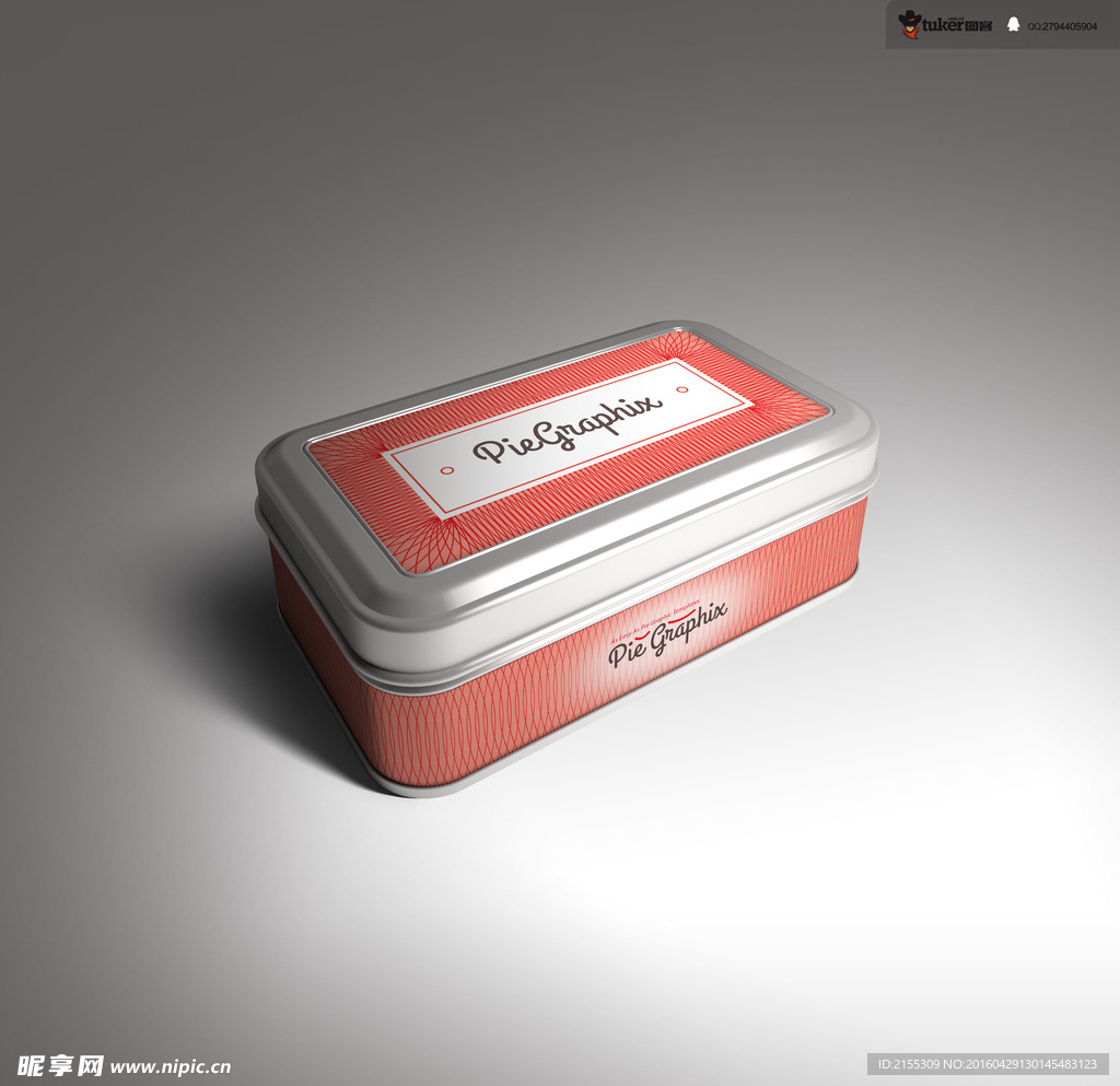 铁盒包装效果图