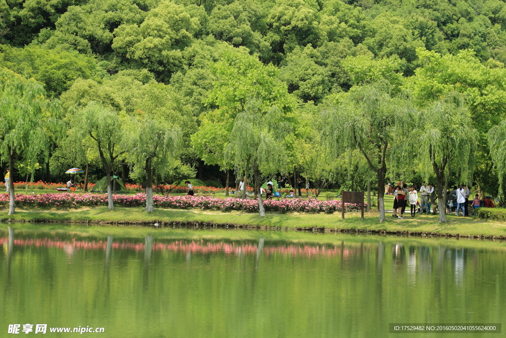 杭州市富阳区东吴公园风景