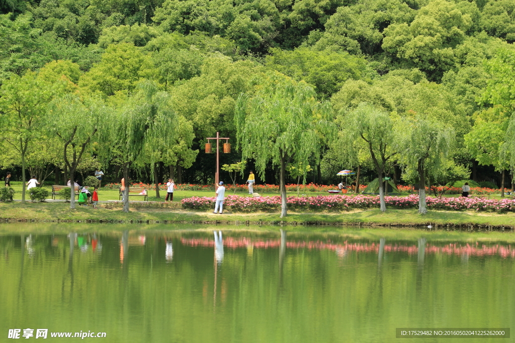 杭州市富阳区东吴公园风景