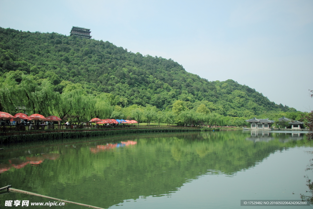 杭州市富阳区东吴公园风景