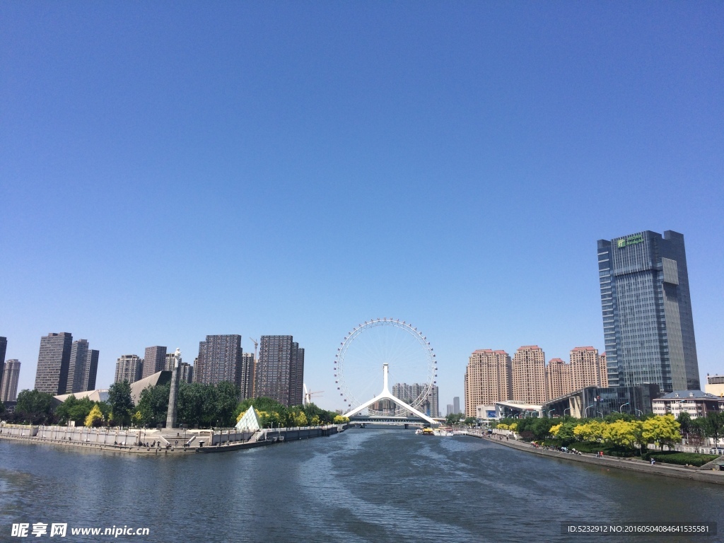天津之眼 海河