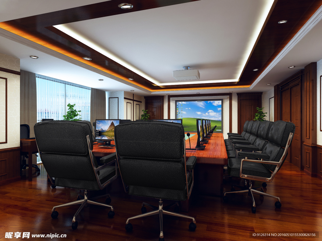 办公室效果图    精品效果图