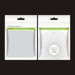 绿色数据线自封袋展开图