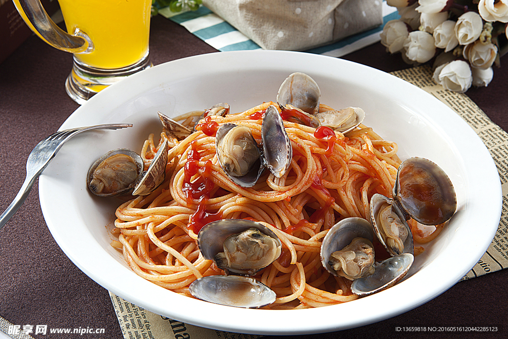 西西里风味花蛤面