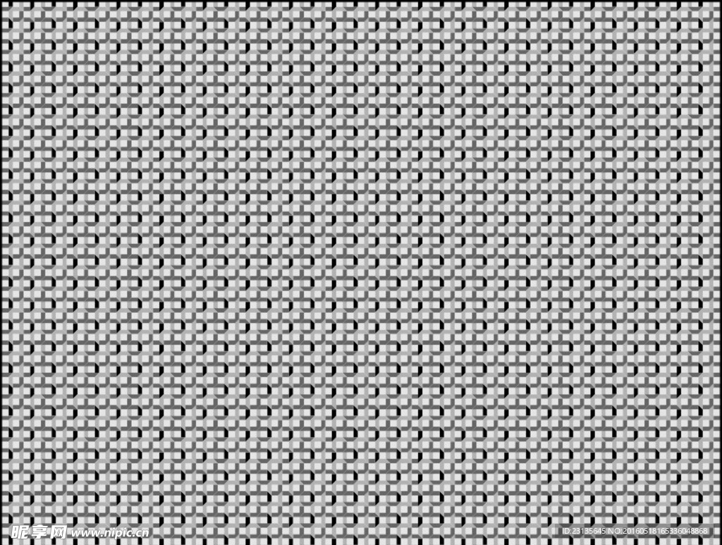 八边 四边组合立体纹