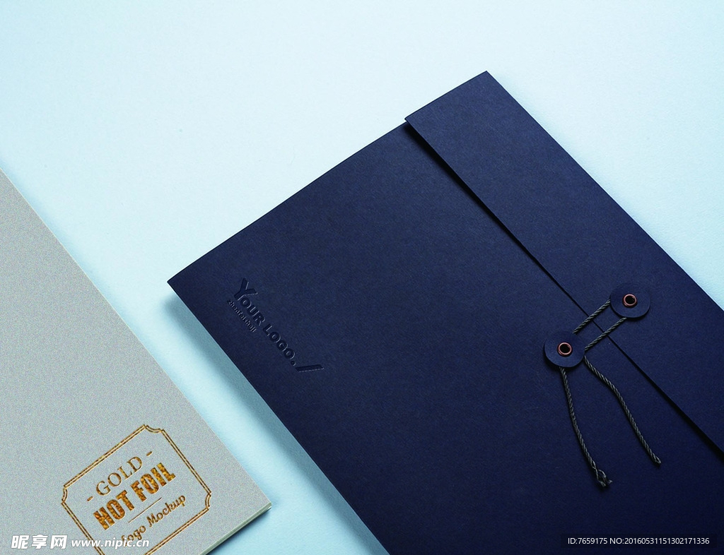 信封信纸商务VI贴图