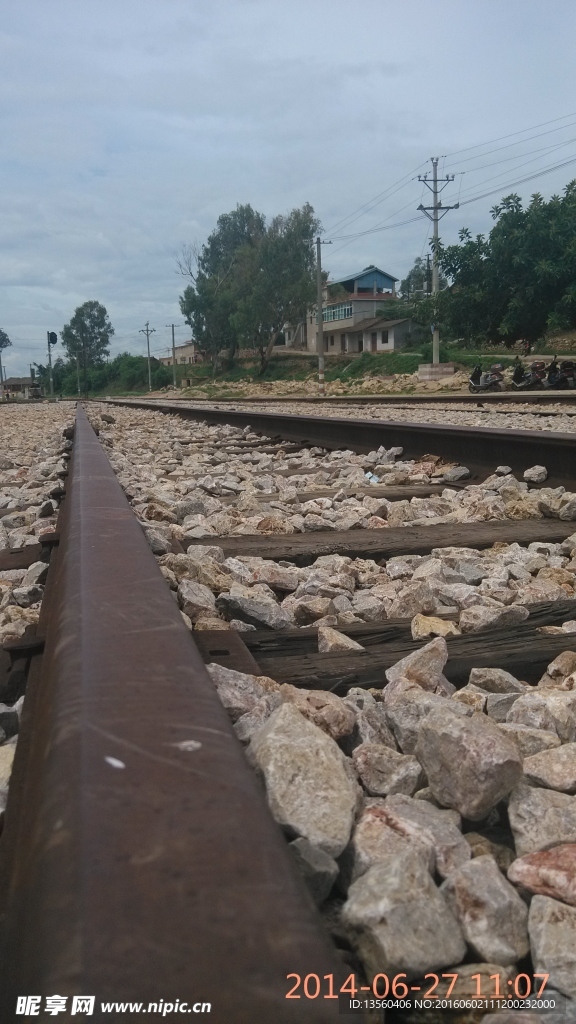 铁道艺术背景图片