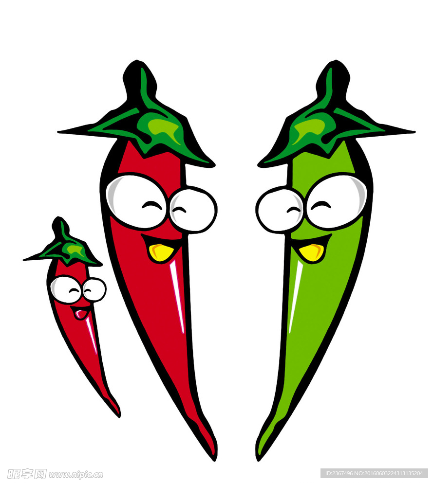 卡通辣椒