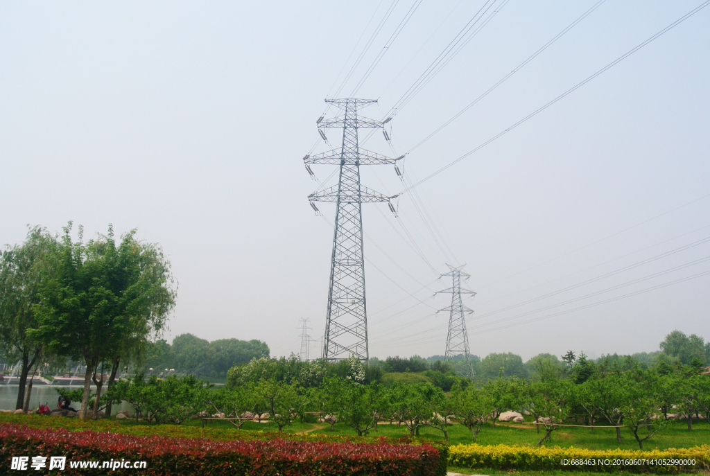 高压电线塔