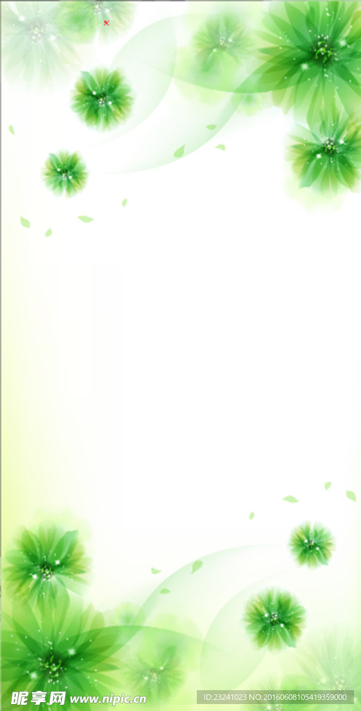 韩国唯美花朵海报