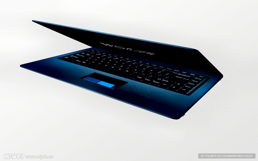 3D模型笔记本电脑