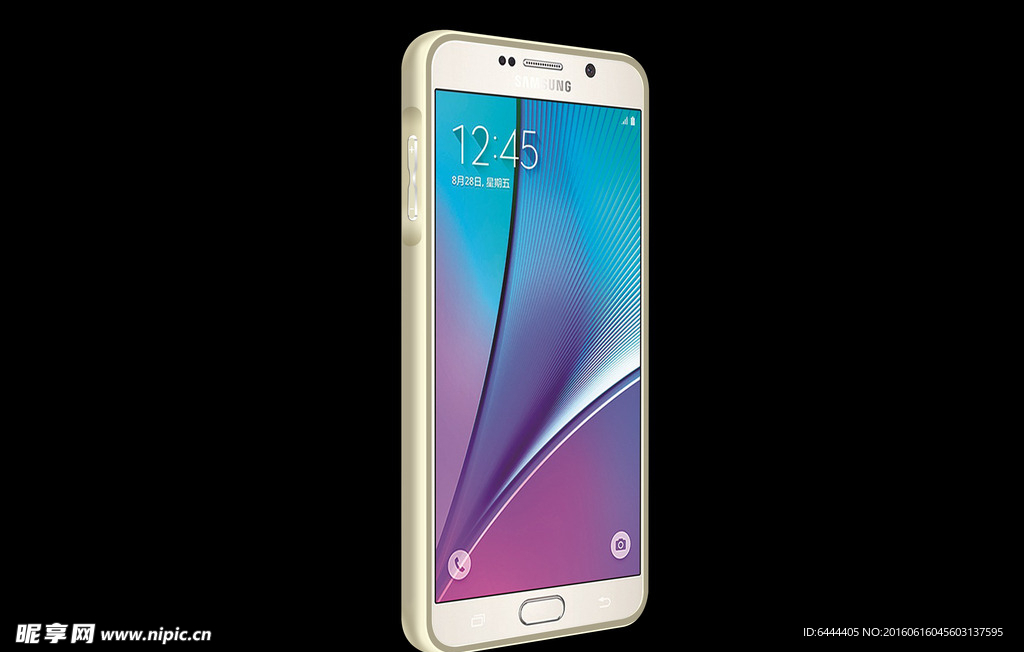 note5正面边框效果图