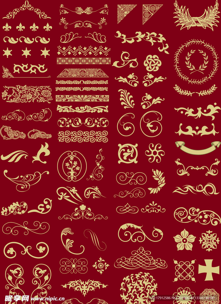 边框设计  边框线条设计