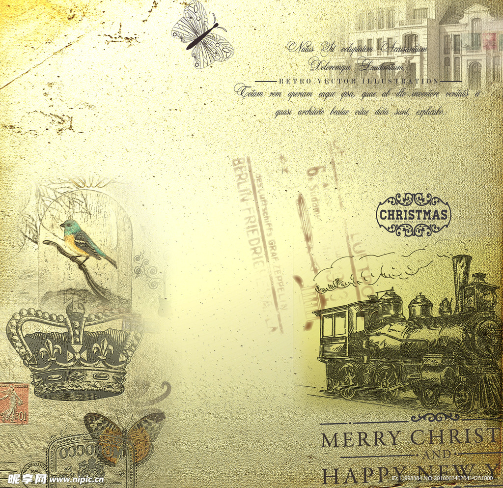 装饰画设计素材魔板