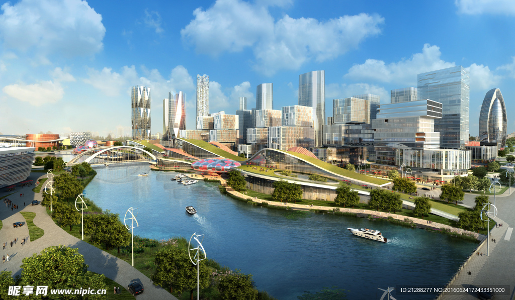 绍兴镜湖新区中心区核心区