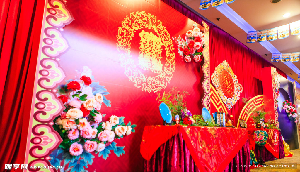 汉唐婚礼展示区