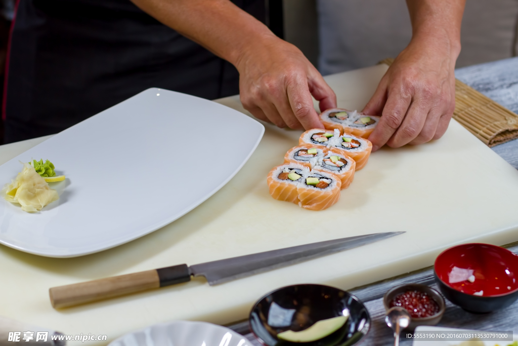 寿司制作
