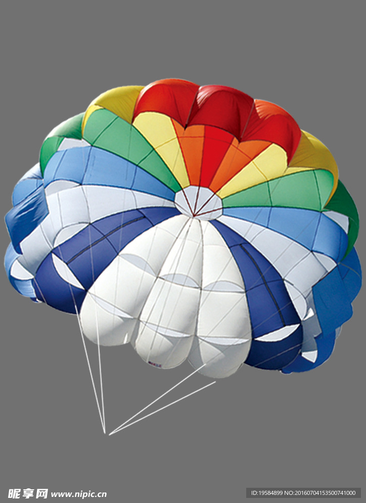降落伞素材图片