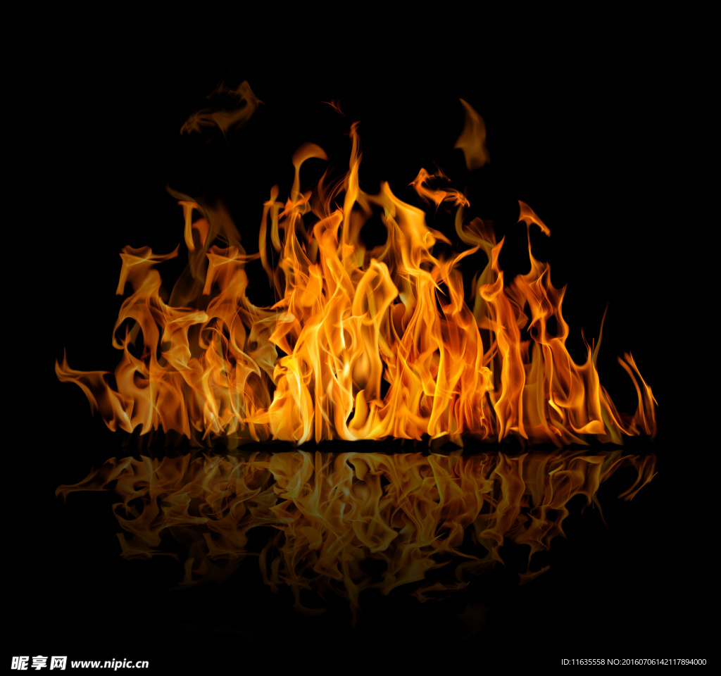 燃烧的烈焰大火