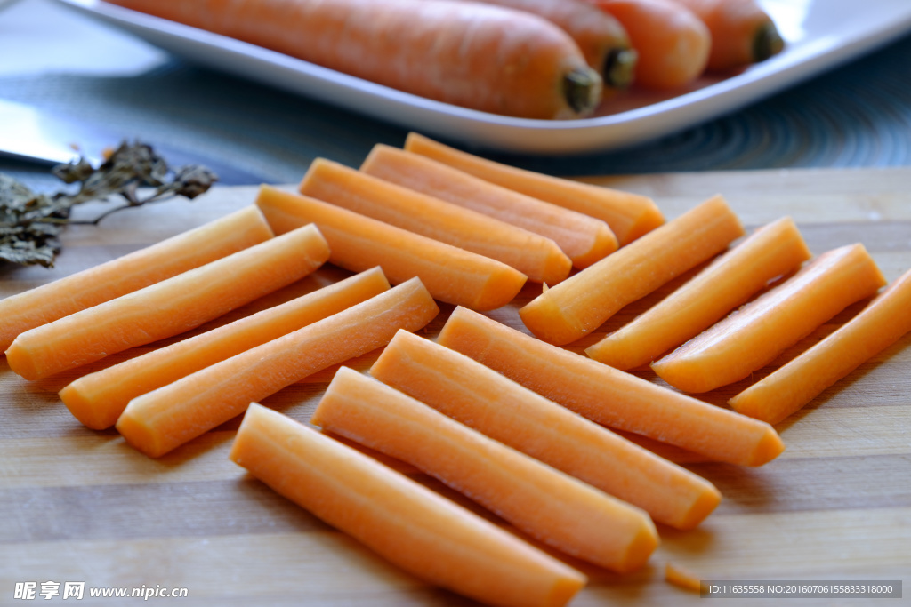 美味的红萝卜美食