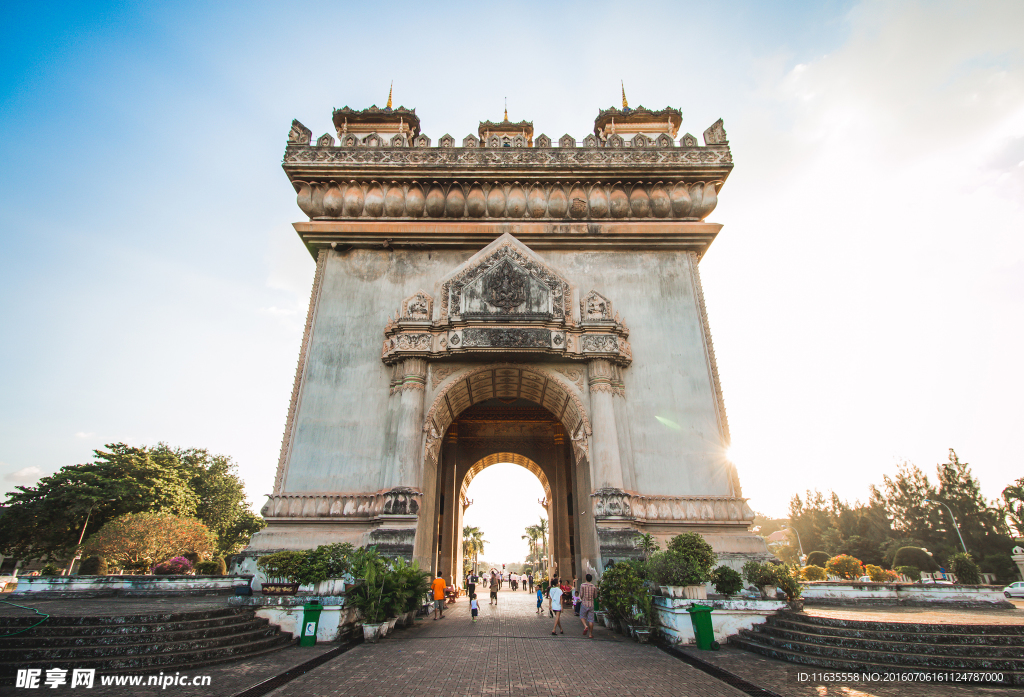 美丽的泰国建筑景色