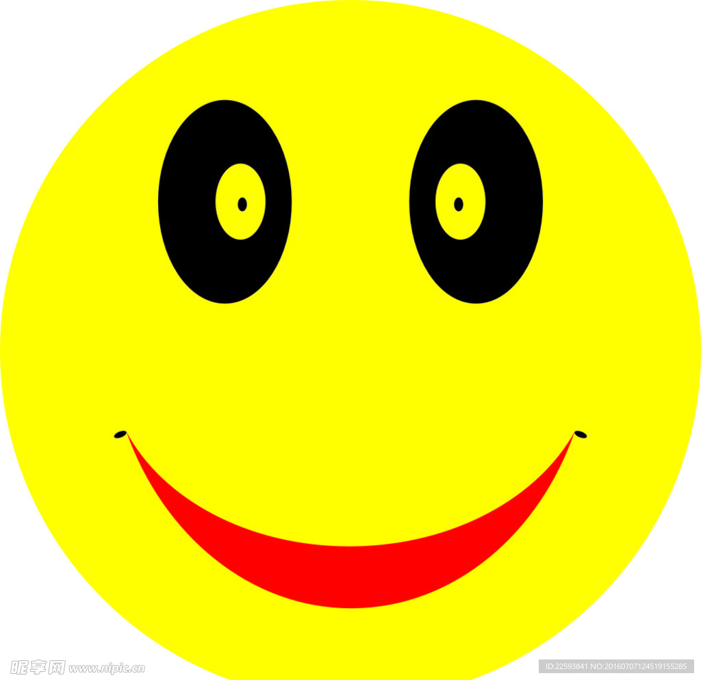笑脸 矢量图